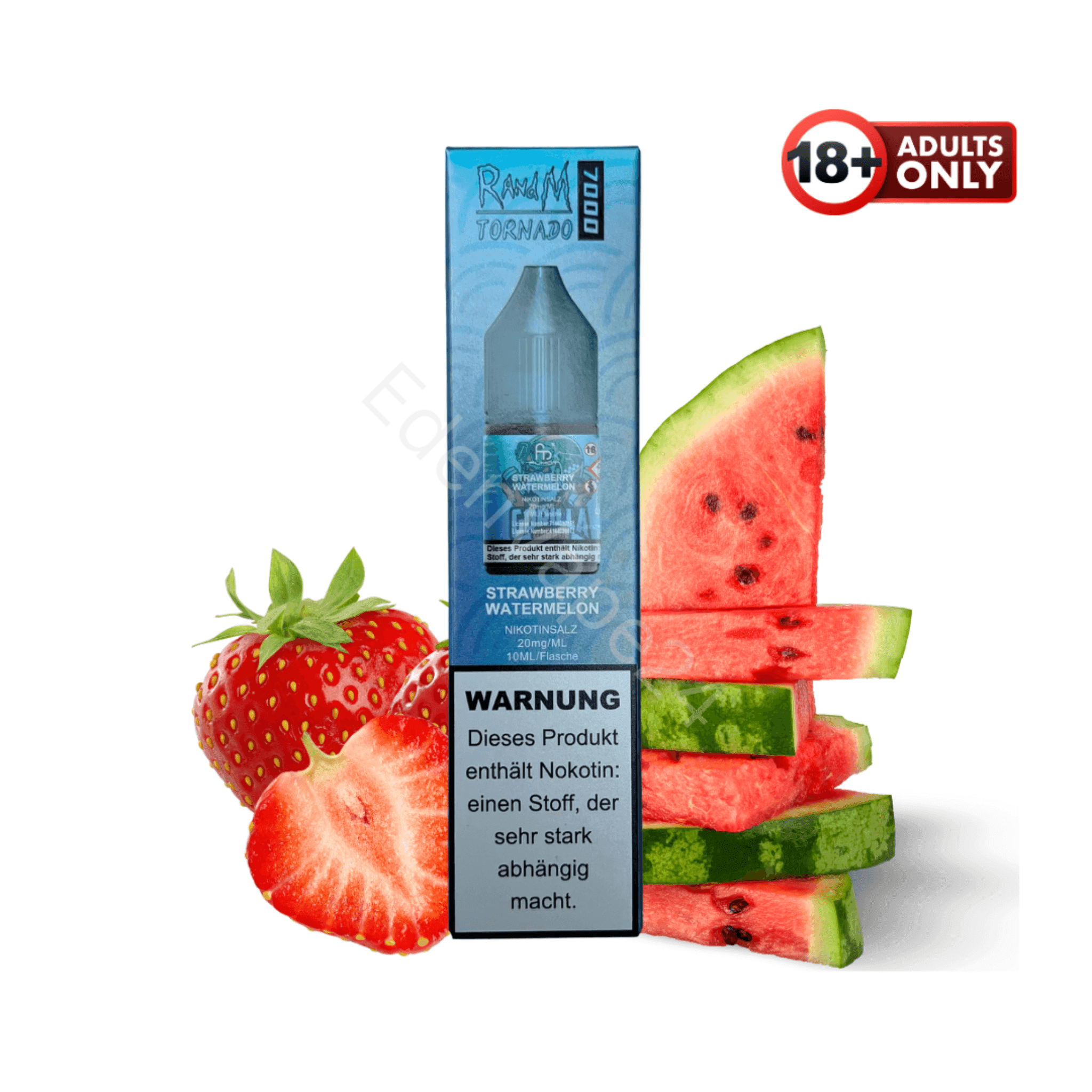 RandM Tornado 7000 Liquid - Strawberry Watermelon - EdenVape24